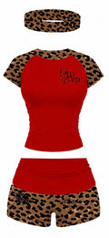 Red and Black Sexy Exotic Set